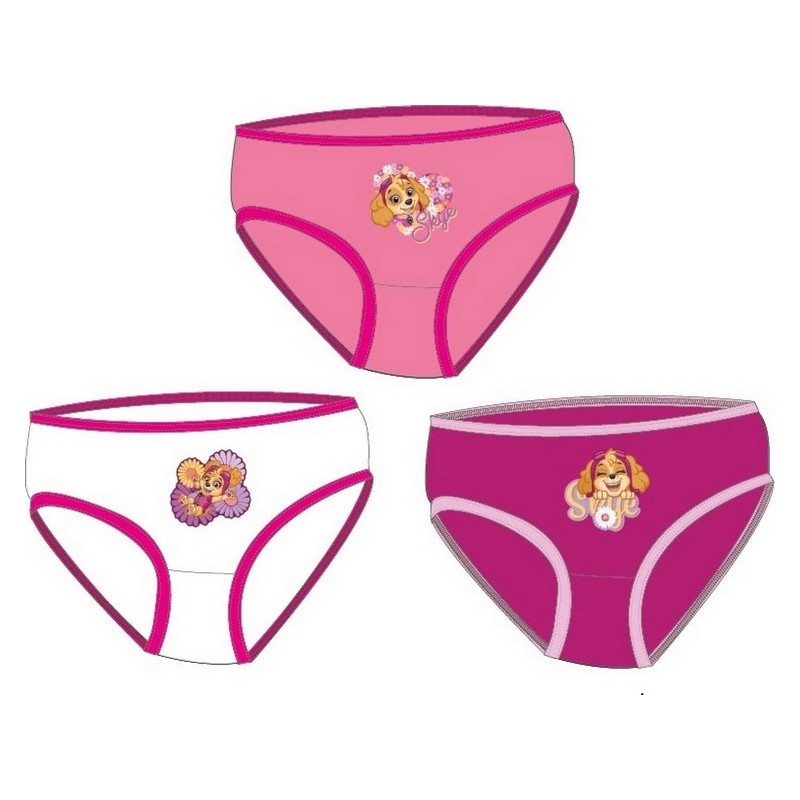 Boite de 3 culottes Pat Patrouille Fille