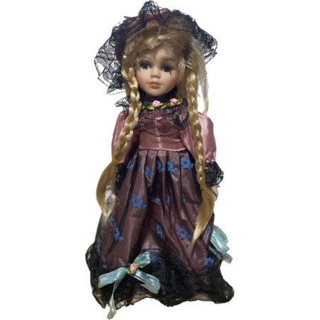 Victoria Style Girl Doll Poupées En Porcelaine