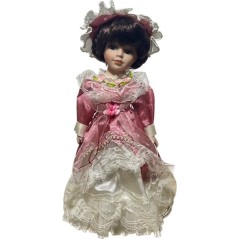 Victoria Style Girl Doll Poupées En Porcelaine