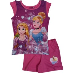 Ensemble pyjama Tee-shirt manches courtes et short Princesse Disney