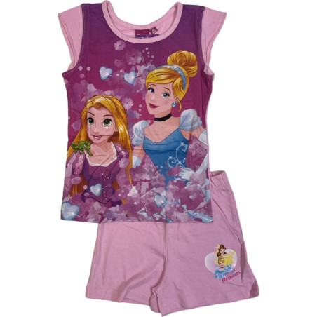 Ensemble T-shirt Débardeur avec short Princesse Disney