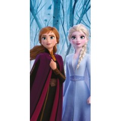 Drap de plage La reine des neiges 2 disney en coton