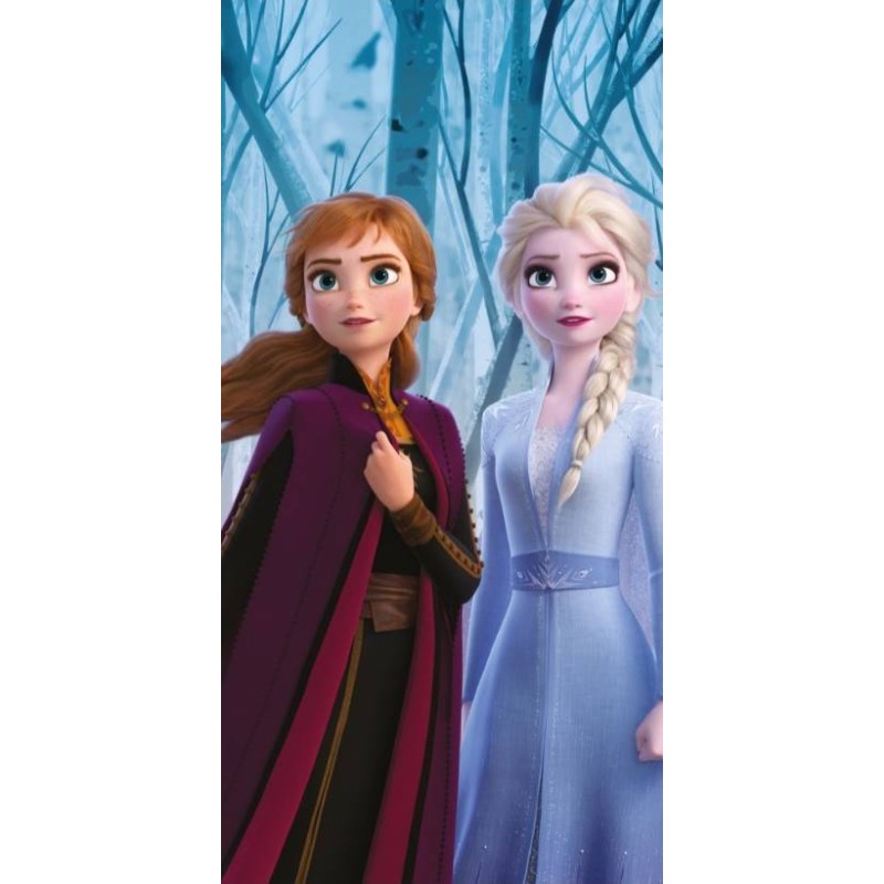 Drap de plage La reine des neiges 2 disney en coton Drap de plage La reine des neiges 2 disney en coton