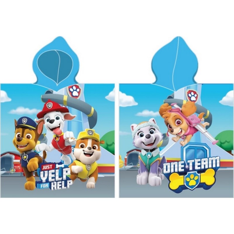 Paw Patrol Hooded Bath Poncho Paw Patrol Hooded Bath Poncho