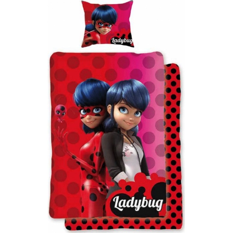 Housse de couette Miraculous en Coton