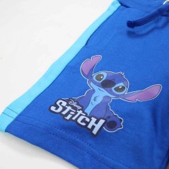 Stitch cotton jersey sports shorts