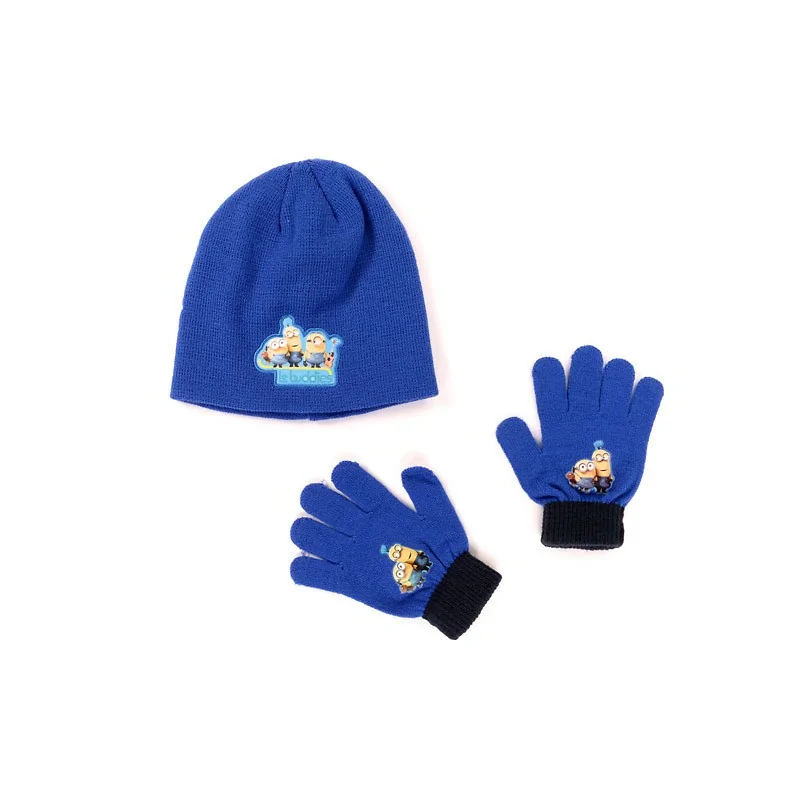 Ensemble Bonnet / Gants Minions Buddies Ensemble Bonnet / Gants Minions Buddies