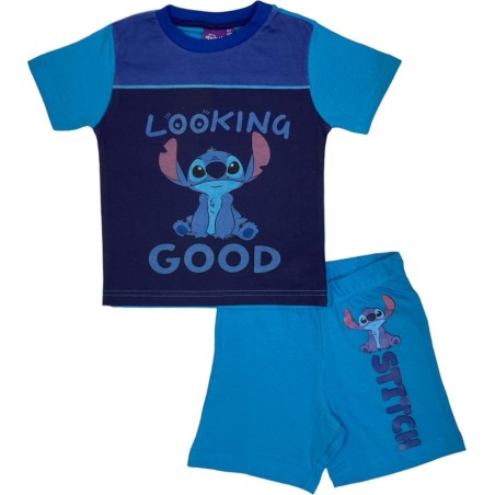 Stitch Disney Shorts T-Shirt Set