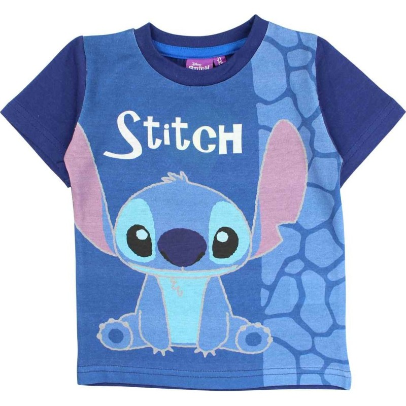 Tee-shirt Manches Courtes Stitch Disney Tee-shirt Manches Courtes Stitch Disney