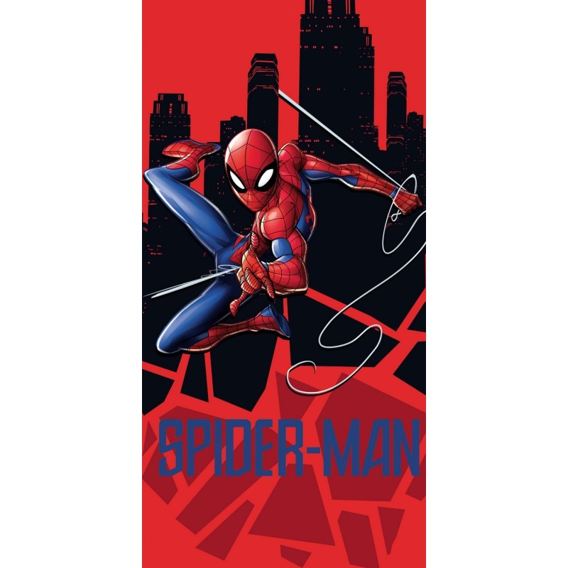 Drap de bain Spider-man Pas cher,  chez le spécialiste de la licence