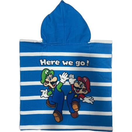 Super Mario Swim Poncho Hoodie