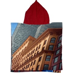 Poncho de bain Spider-Man à capuche