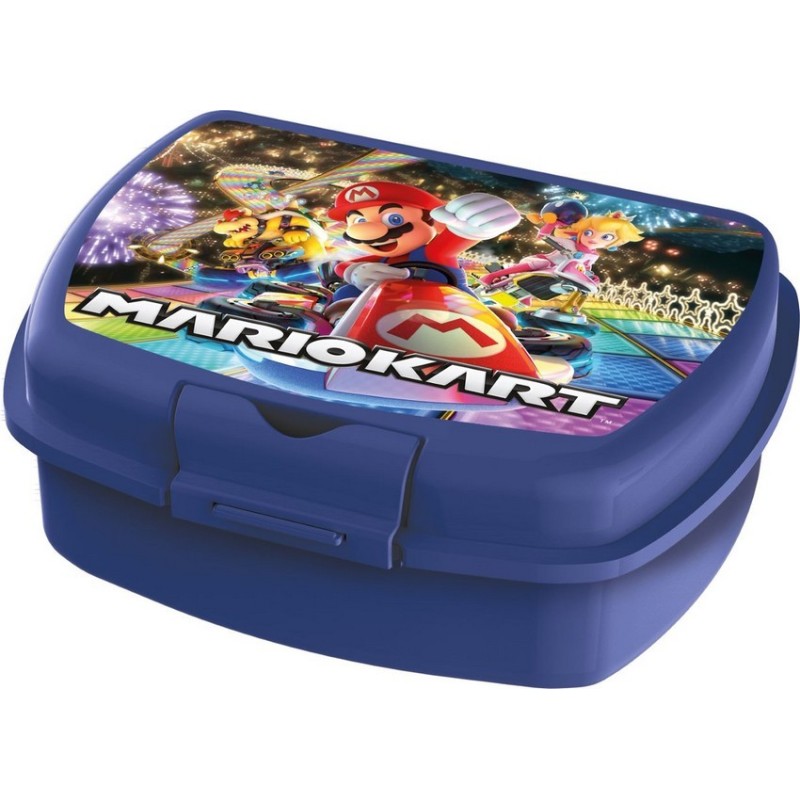 Boîte à goûter Mario Kart en Pvc Boîte à goûter Mario Kart en Pvc