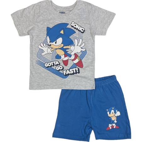Sonic T-Shirt + Kurzes Set