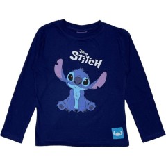 T-shirt Stitch Disney manches Longues