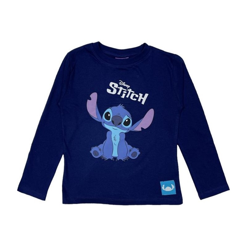 T-shirt Stitch Disney manches Longues T-shirt Stitch Disney manches Longues