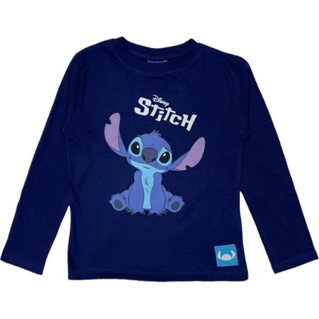 T-shirt Stitch Disney manches Longues