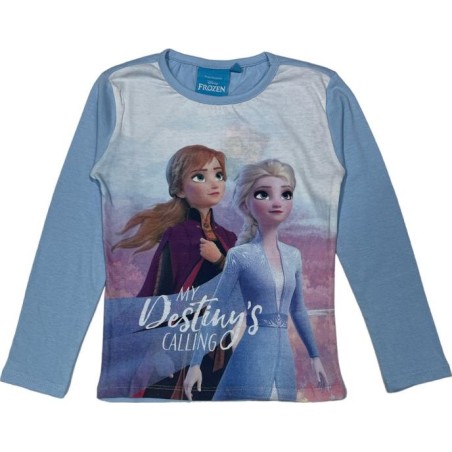 T-shirt Frozen Disney manches Longues