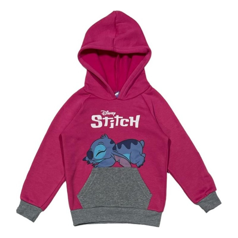 Stitch Disney hooded sweatshirt with 2 pockets
