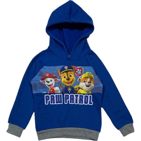 Paw Patrol hooded sweatshirt with 2 pockets