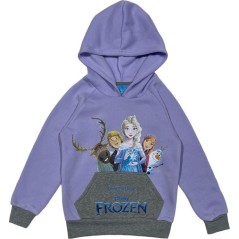Frozen Disney hooded sweatshirt with 2 pockets