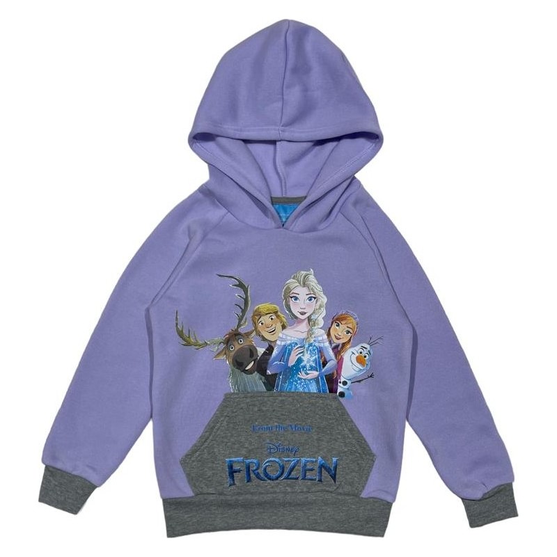 Frozen Disney Kapuzenpullover mit 2 Taschen