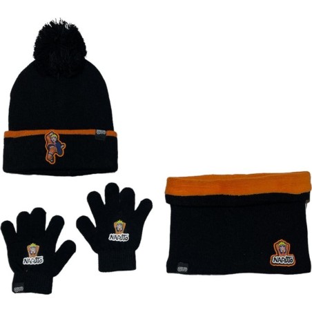 Set 3 pieces Hat + snood + gloves Naruto