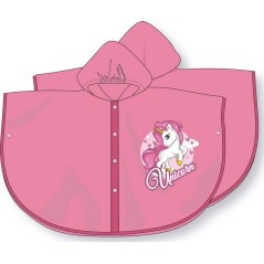 Poncho Regenjacke Licorne