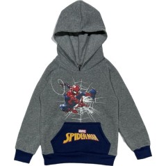 Sweat Spiderman à capuche avec 2 poches