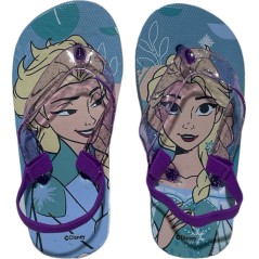 Tongs Frozen Disney avec bride élastiquée