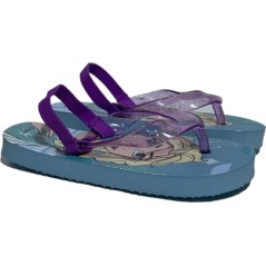Tongs Frozen Disney avec bride élastiquée