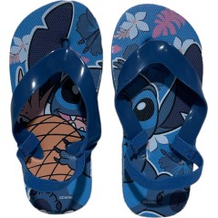 Tongs Stitch Disney avec bride élastiquée