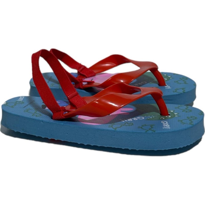 Peppa Pig flip flops with elastic strap Peppa Pig flip flops with elastic strap