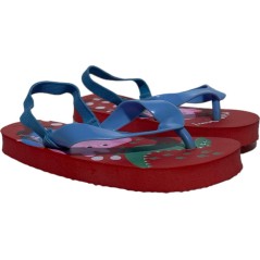 Peppa Pig flip flops with elastic strap
