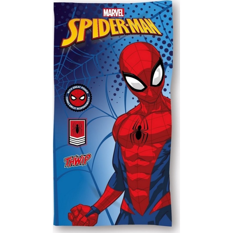 Spiderman beach towel or bath towel cotton