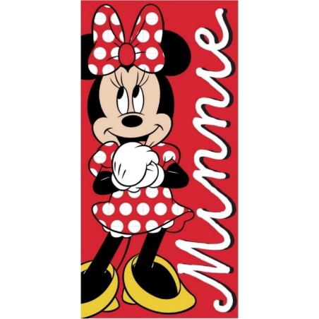 Minnie Disney Strandtuch oder Badetuch Baumwolle