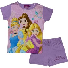 Ensemble pyjama Tee-shirt manches courtes et short Princesse Disney