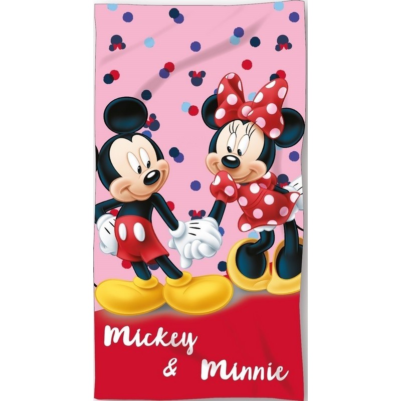 Drap de plage ou Serviette de bain Minnie Disney