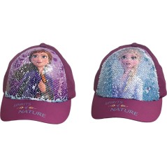 Casquette Sequins à paillettes réversible Frozen Disney