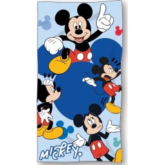 Drap de Plage Mickey disney en bleu