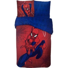 Parure housse de couette Spiderman En coton