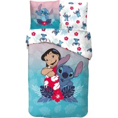 Parure housse de couette Stitch Disney En coton