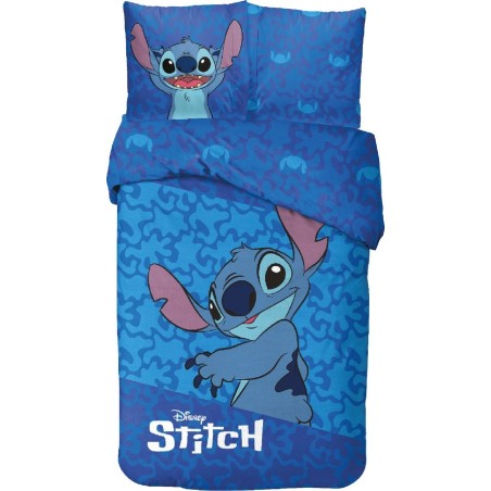 Parure housse de couette Stitch Disney En coton