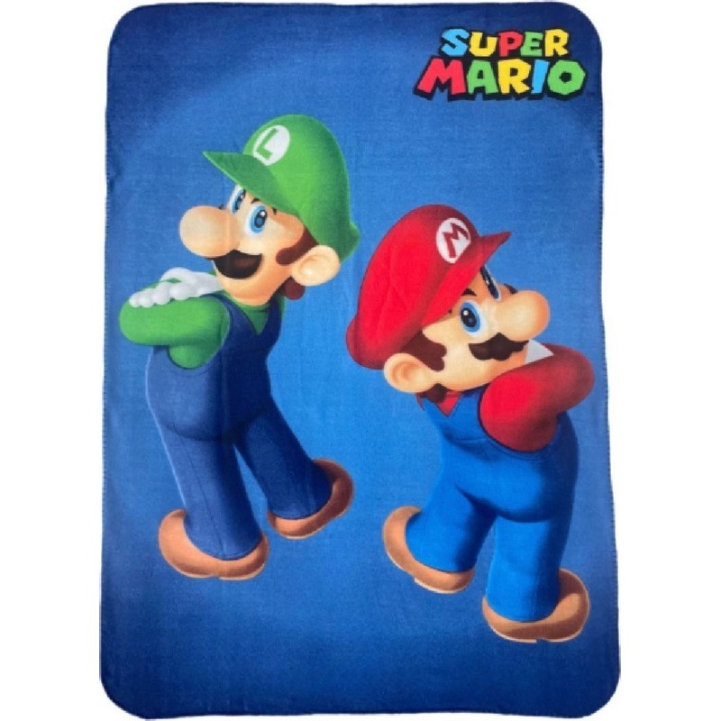 Plaid Polaire Super Mario