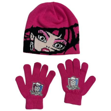Set Gants Bonnet Monster High