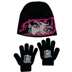 Set Gants Bonnet Monster High