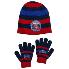 Set 2 pièces Spiderman bonnet et gants Spiderman