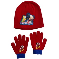 Ensemble Bonnet Gants Mickey