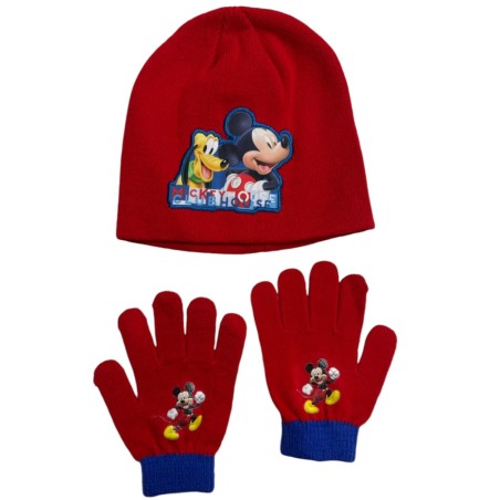 Ensemble Bonnet Gants Mickey