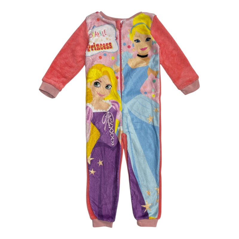 Pyjama Combinaison Princesse Disney En Coral Pyjama Combinaison Princesse Disney En Coral